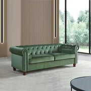 Lifestyle Solutions Hartford Sofa Upholstered Microfiber Curved