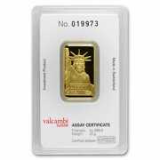 Rent to own 20 gram Gold Bar - Credit Suisse Statue of Liberty (New Assay)