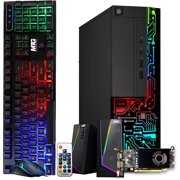 Rent to own Gaming PC Desktop, Intel Core i7, TechMagnet Siwa 3, AMD RX 550 4GB DDR5, 16GB RAM, 240GB SSD, RGB Keyboard Mouse and Speaker, Wifi, Windows 10 Pro (Restored