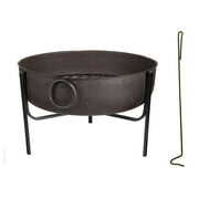 Rent to own Firepit with Iron Loop handles