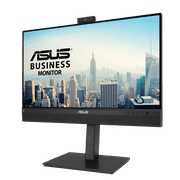 Rent to own ASUS 23.8 1080P Video Conferencing Monitor (BE24ECSNK) - Full HD, IPS, Built-in Adjustable 2MP Webcam, AI Noise-canceling Mic, Eye Care, USB-C Docking, RJ45, Height Adjustable, HDMI, Zoom Certified