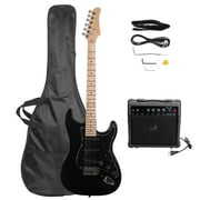 Rent to own UBesGoo Beginners 39" Stylish Electric Guitar with Amplifier, Guitar Bag, Black