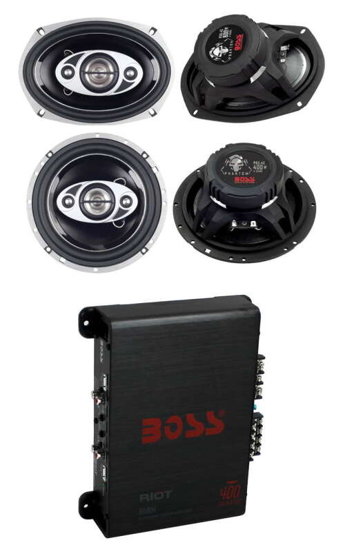 Rent to own Boss Audio Systems 2) Boss P694C 6x9