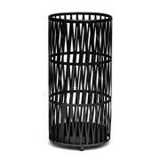 Rent to own Homebeez Metal Umbrella Stand Round Umbrella Rack for Canes Walking Sticks Umbrellas Home Office Decor with Drip Tray, Black