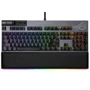 Rent to own ASUS ROG Strix Flare II Animate 100% RGB Gaming Keyboard -Hot-swappable, ROG NX Brown Tactile Switches, Customizable LED Display, PBT Keycaps, Acoustic Dampening Foam, Media Controls, Wrist Rest