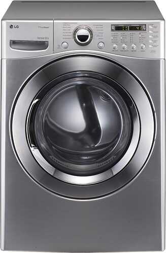 Rent to own LG - SteamDryer 7.4 Cu. Ft. 12-Cycle Extra-Large Capacity Steam Gas Dryer - Graphite Steel
