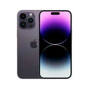 Rent to own Straight Talk Apple iPhone 14 Pro Max, 128GB, Deep Purple - Prepaid Smartphone [Locked to Straight Talk]