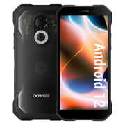 Rent to own DOOGEE S61 Pro Rugged Smartphone Android 12, Rugged Mobile Phone 6GB+128GB 6.0" HD+ Display NFC, IP68 Waterproof, Transparent