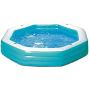 Rent to own Summer Waves KB0106000 Octagonal Ground Pool, Blue