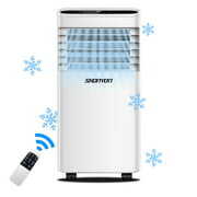 Rent to own SKONYON 8,000 BTU 3-in-1 Portable Air Conditioner with Comfort Sense Remote, White