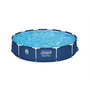 Rent to own Coleman Steel Pro 12 ft. x 33 in. Round Above Ground Pool Set