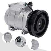 Rent to own AC Compressor For Excavator Caterpillar New Metal 320C/320D Clutch 13.5CM 8Z 24V For 320C 320D Caterpillar Excavator 24V Air Conditioning A/C Compressor 176-1895 A/C AC Compressor