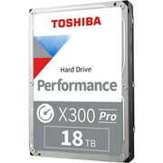 Rent to own Toshiba X300 PRO HDWR51JXZSTB NAS 18TB 3.5-Inch Internal Hard Drive
