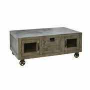 Rent to own Picket House Furnishings Micah Rectangular Storage Coffee Table