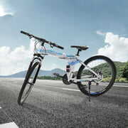 Rent to own Wuzstar 26" Mountain Folding Bike 21-Speed High-Carbon Steel Mountain Bicycle with Dual Disc-Brake