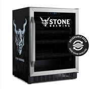 Rent to own Newair Stone® Brewing 180 Can FlipShelf™ Beverage and Beer Refrigerator, 24” Built-In or Freestanding Wine Cooler with Reversible Shelves, Perfect for Bar, Gamer Room, or Office
