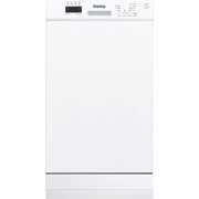 Rent to own Danby DDW18D1EW 18 inch ; Built in Dishwasher with 10 Place Settings; 4 Cycles; Stainless Steel Tub and Energy Star Compliant in White