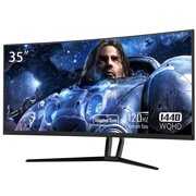 Rent to own Fiodio 35 Ultra Wide 21:9 3440 * 1440P QHD Curved Gaming Monitor, Adaptive Sync, 120Hz Refresh Rate, PIP, PBP, sRGB 99%, 2xHDMI and 2xDP