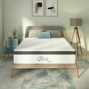 Rent to own Nap Queen Maxima 8” Hybrid of Cool Gel Infused Memory Foam and Coils Mattress, Full