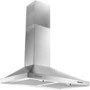 Rent to own 24 inch Range Hood Wall Mount Vent Hood in Stainless Steel 450CFM 3 Speed Exhaust Fan