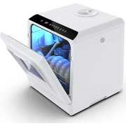 Rent to own Portable Countertop Dishwasher, No Hookup Needed, Compact Dishwasher With 5-Liter Built-in Water Tank,5 Programs, 360 Dual Spray