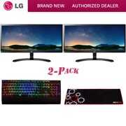 Rent to own LG 29" UltraWide FHD IPS LED FreeSync Dual Monitor 21:9 29UM59A + Gaming Bundle