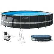 Rent to own Intex 22ft X 52in Ultra XTR Frame Round Pool Set with Sand Filter Pump