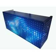 Rent to own LED Dj Booth Programable with sd card dj stand, facade.