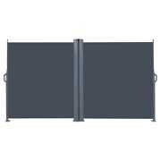 Rent to own YeekTok Outdoor Aluminum Double Side Pull Shed Dark Gray