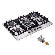 Rent to own Deli-Kit 30 Inch Gas Cooktops NG/LPG Sealed 5 Burners Gas ...