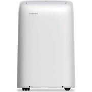 Rent to own Restored Toshiba 14,000 BTU (12,000 BTU DOE) 115-Volt Inverter Wi-Fi Quiet 42 dB Portable Air Conditioner w/ Heat upto 550 sq. ft. White (Refurbished)