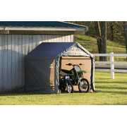 Rent to own XHMXHM Outdoor Storage Shed-in-a-Box, Peak Top, Grey, 6 x 6 x 6 ft, XHMXHM Sheds & Outdoor Storage