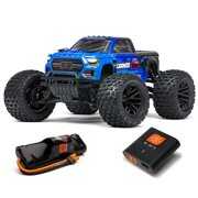 Rent to own ARRMA RC Truck 1/10 GRANITE 4X2 BOOST MEGA 550 Brushed Monster Truck RTR with Battery & Charger Blue ARA4102SV4T2 Trucks Electric RTR 1/10 Off-Road