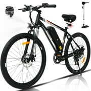 Rent to own COLORWAY 26" Electric Bike, 500W/36V/11.2AH Removable Battery E Bike,Max.speed 19.9MPH Bicycle for Teenager and Adults-BK15M
