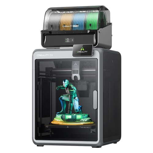 Rent to own Comgrow Creality Official K2 Combo 3D Printer, Multi-Color 3D Printer with CFS, 600mm/s High-Speed Printing, 300℃ Direct Drive Extruder, Auto Leveling, AI Chamber Camera, 10.24x10.24x10.24 inch Build Volume