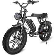 Rent to own uhomepro 700W Electric Bike for Adults, Shimano 7-Speed Electric Mountain Bicycles, 48V 15AH Removable Battery, LCD Display and Headlight, Black