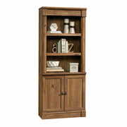 Rent To Own Sauder Palladia Library Bookcase With Doors, Vintage Oak 