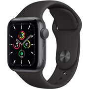 Rent to own Restored Apple Watch Series SE 40MM Space Gray - Aluminum Case - Black Sport Band (Refurbished Grade A)