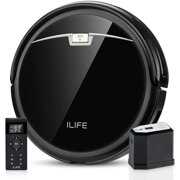 Rent to own ILIFE A4s Pro Robot Vacuum Cleaner  2000Pa Max  ElectroWall  Quiet  Automatic Self-Charging Robotic Vacuum Cleaner  Cleans Hard Floor to Medium Carpets  Black