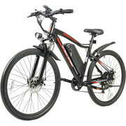 Rent to own Wheelspeed M7 Electric Bike 27.5", 500W Motor Adults Electric Bicycle, 56 Miles Range & 19.8 MPH Electric Mountain Bike with Lockable Suspension, Shimano 7-Speed Commuter E-Bike (Black)