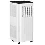 Rent to own HOMCOM 10,000 BTU Smart WiFi Portable Air Conditioners, Air Conditioner Portable for Rooms Up to 215 Sq. Ft., 3-in-1 Portable AC Unit with Remote, 24H Timer, Window Mount Kit Included, White