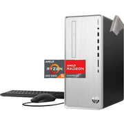 Rent to own HP Pavilion Desktop PC, AMD Ryzen 5 5600G (Beat R7-5700U, 6 Core, 4.4GHz), 12GB RAM, 512GB SSD, Wi-Fi 5, Bluetooth, 9 USB Ports, Windows 11, Pre-Built PC Tower, Cefesfy