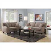 Rent to own Serta RTA Martinique 2 Piece 73" Fabric Sofa Set in Fawn Tan