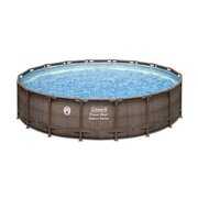 Rent to own Coleman Power Steel 18 x 48 Round Above Ground Pool Set