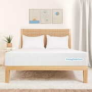 Rent to own Imaginarium 10" Hybrid of Memory Foam and Coils Mattress with Antimicrobial Treated Cover, Queen