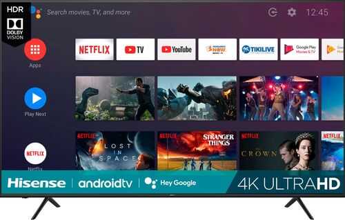 Lease-to-own Hisense 75" Class H6510G Series LED 4K UHD Smart Android TV