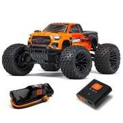 Rent to own ARRMA RC Truck 1/10 GRANITE 4X2 BOOST MEGA 550 Brushed Monster Truck RTR with Battery & Charger Orange ARA4102SV4T1 Trucks Electric RTR 1/10 Off-Road