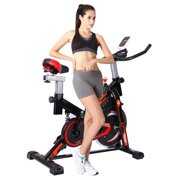 Rent to own YGR Indoor Cycling Bike with Shock Absorption System Stationary Professional Exercise Sport Bike(Ship From US)