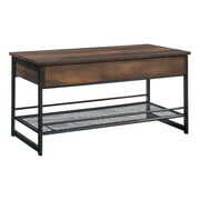 Rent to own Sauder Briarbrook Engineered Wood Lift Top Coffee Table in Barrel Oak