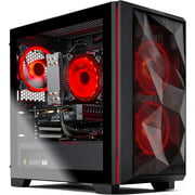 Skytech Chronos Mini Gaming PC Desktop  AMD Ryzen 5 3600 3.6 GHz, NVIDIA RTX 3050, 500GB NVME SSD, 16GB DDR4 RAM 3200, 600W Gold PSU, Wi-Fi, Windows 11 Home 64-bit